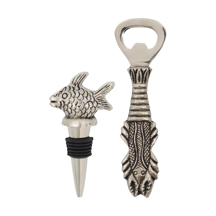 Fish bar set 2 pieces - Antique silver - House Doctor