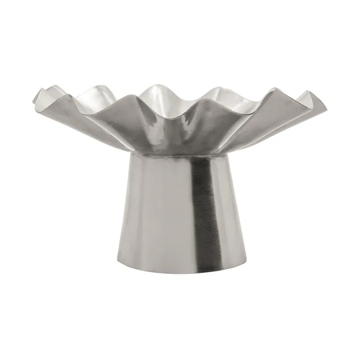 Flood decorative bowl - Silver finish, Ø22x14 cm - House Doctor