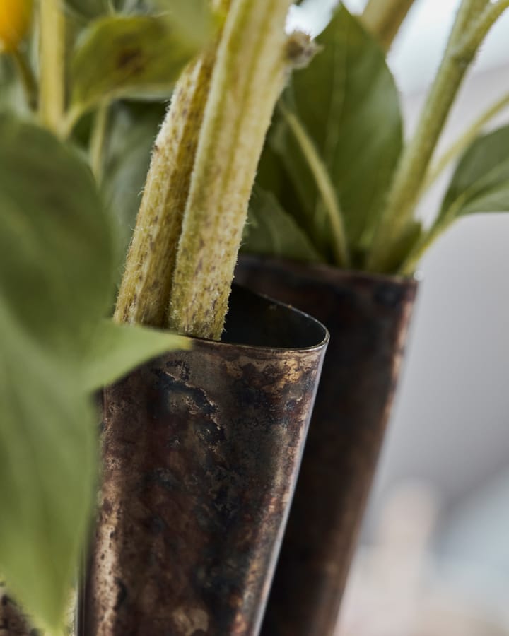 Flood vase Ø23 cm, Antique brown House Doctor