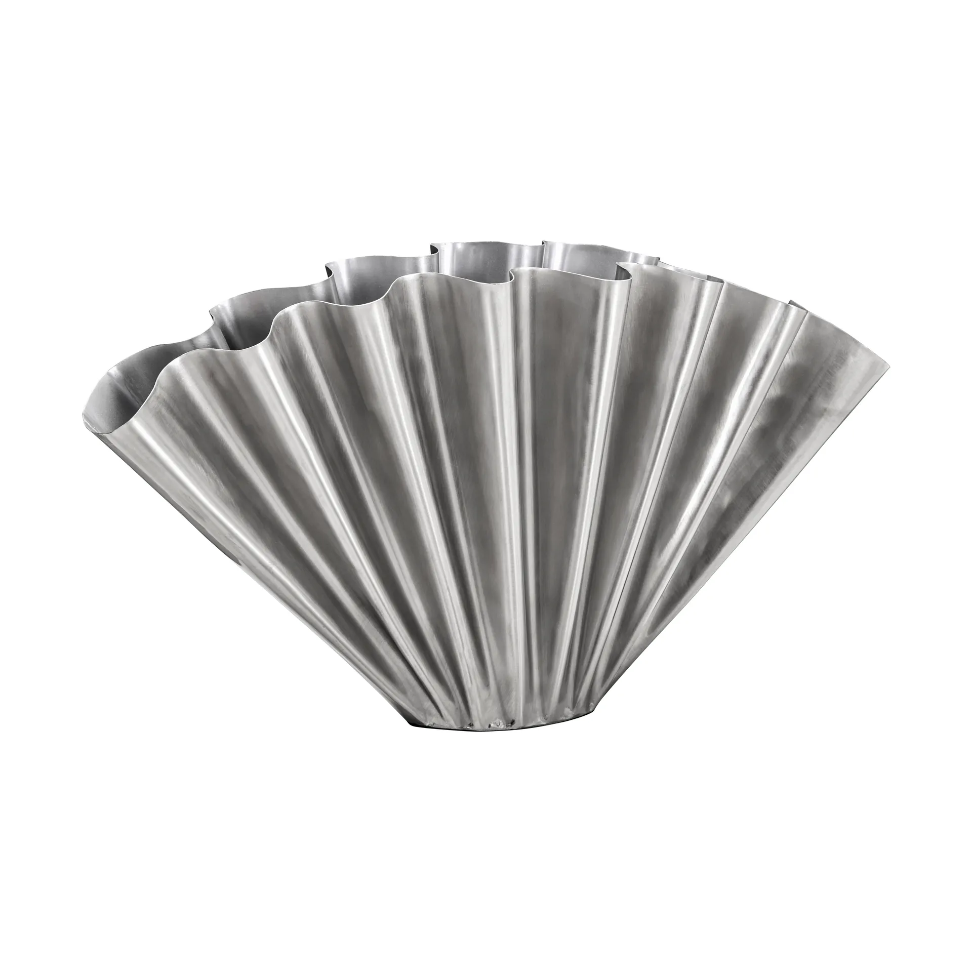 Flood vase, Brushed silver House Doctor