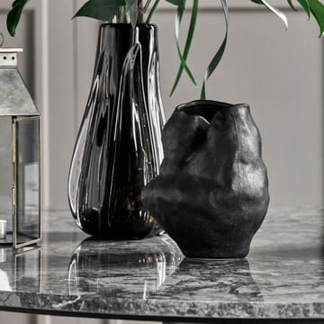 Fomu vase 20 cm - Black - House Doctor