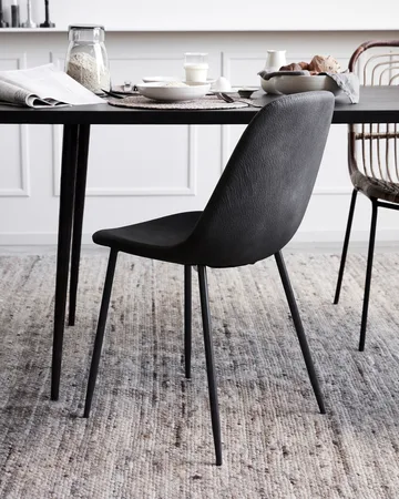 Found chair artificial leather - Antique grey - House Doctor