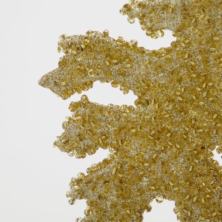 Gliz Christmas decoration 10.5 cm 3-pack, Gold glitter House Doctor