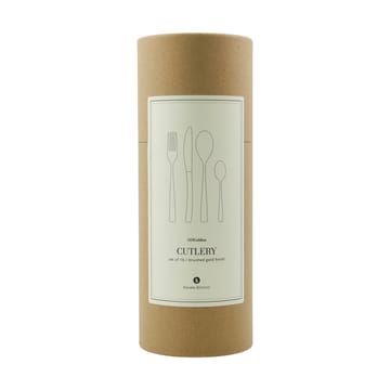 Golden cutlery set 16 pieces - Golden - House Doctor