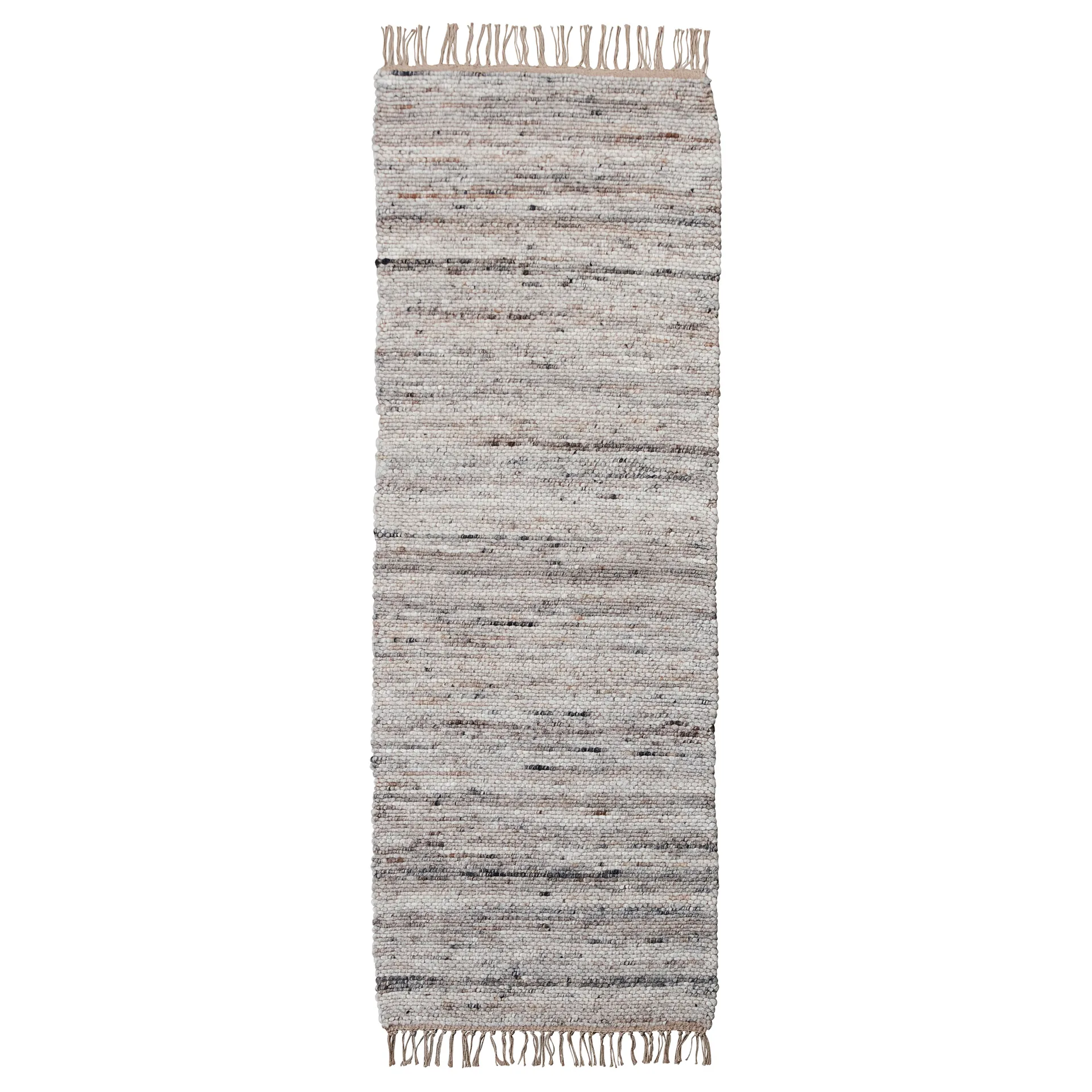 Hafi rug 80x200 cm, Grey-brown House Doctor