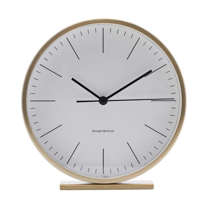 Hannah table-top clock 15 cm, gold House Doctor