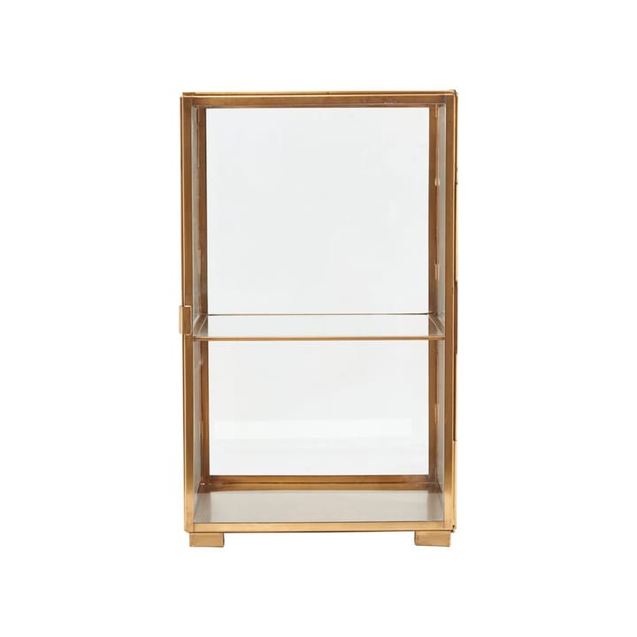 House Doctor cabinet 25x41 cm - Brass-glass - House Doctor