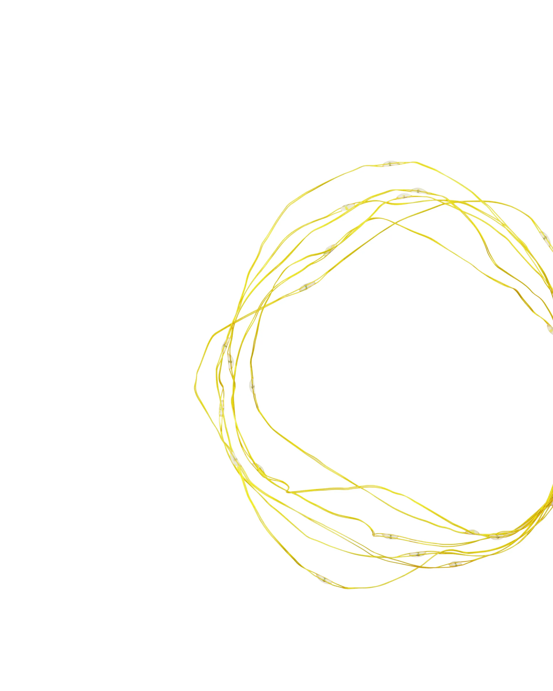 House Doctor light string 10 meters 80 lights, Brass House Doctor