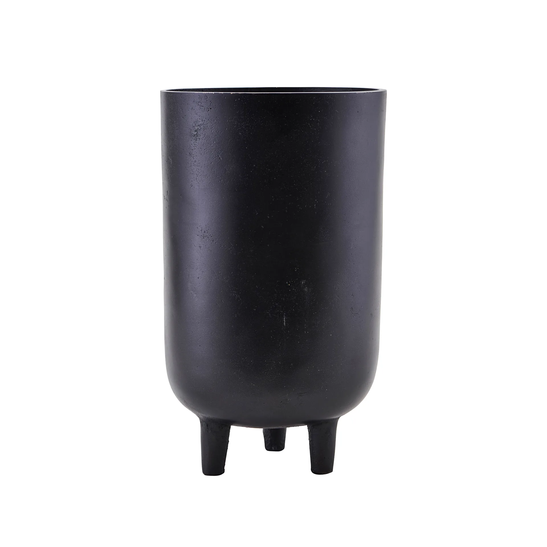 Jang flower pot black with leg Ø15 cm, 26 cm House Doctor