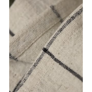 Join cloth napkin 40x40 cm 4-pack - Black-off white - House Doctor