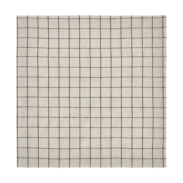Join tablecloth 150x150 cm - Black-off white - House Doctor