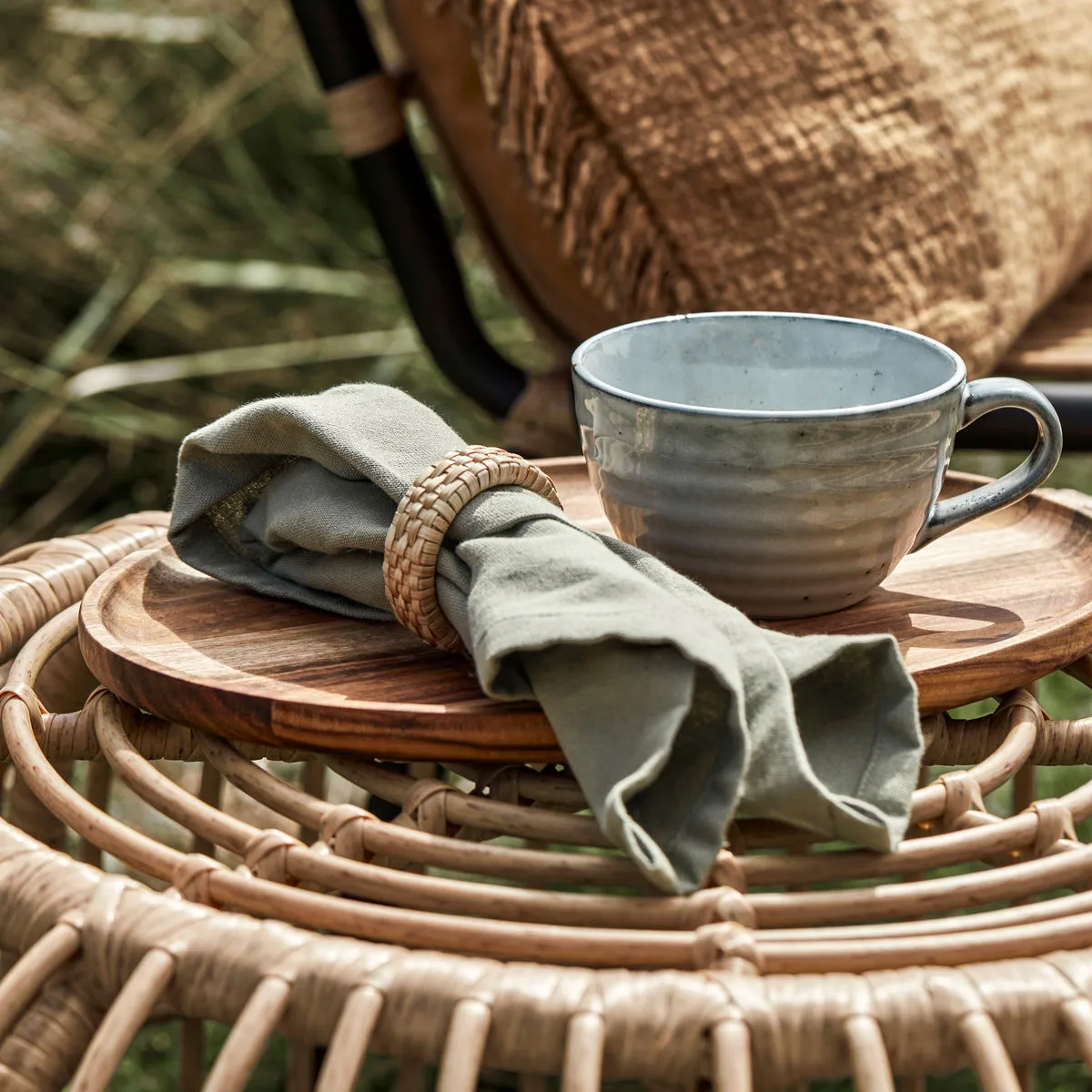 Kind napkin ring Ø5 cm 4-pack, Bamboo House Doctor