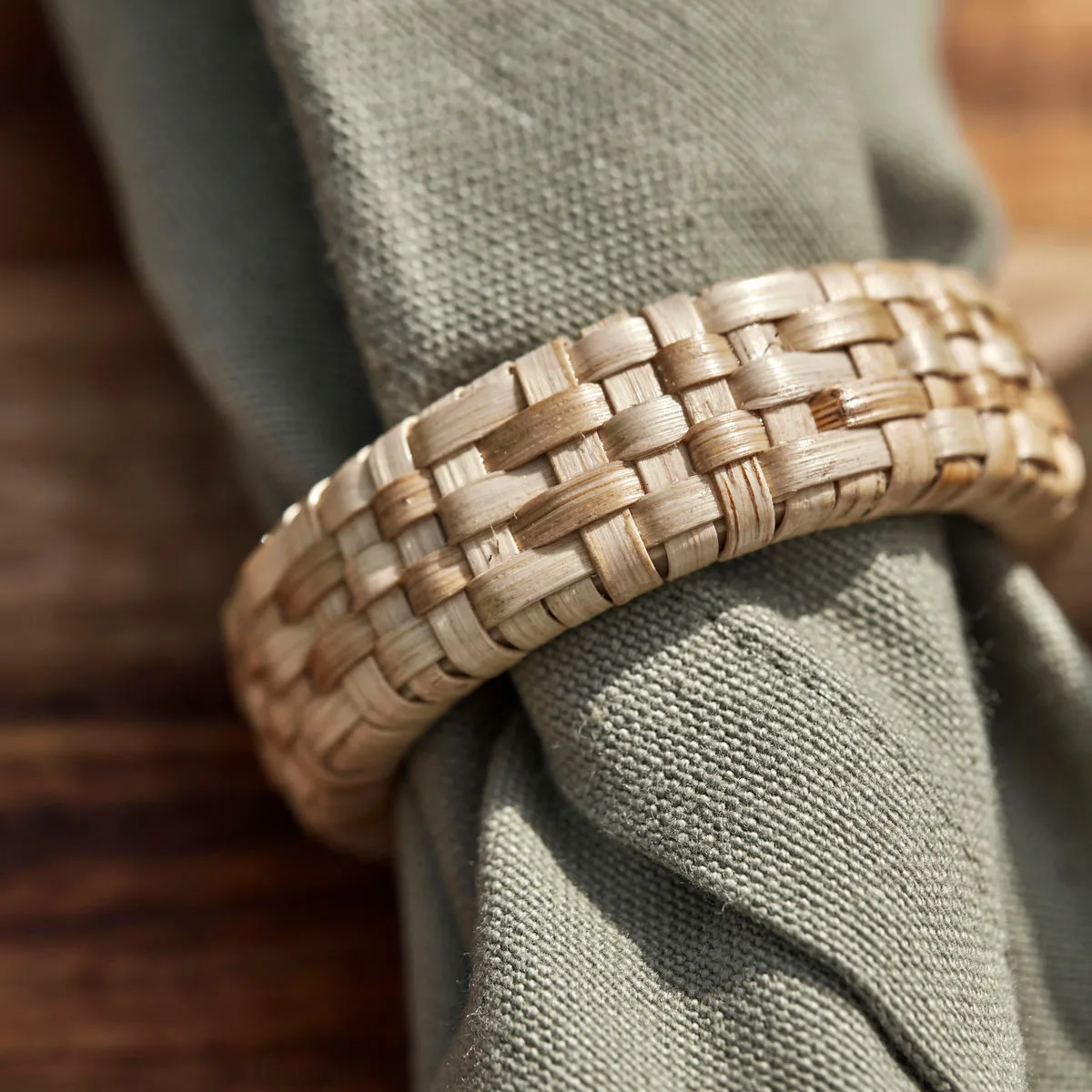 Kind napkin ring Ø5 cm 4-pack, Bamboo House Doctor