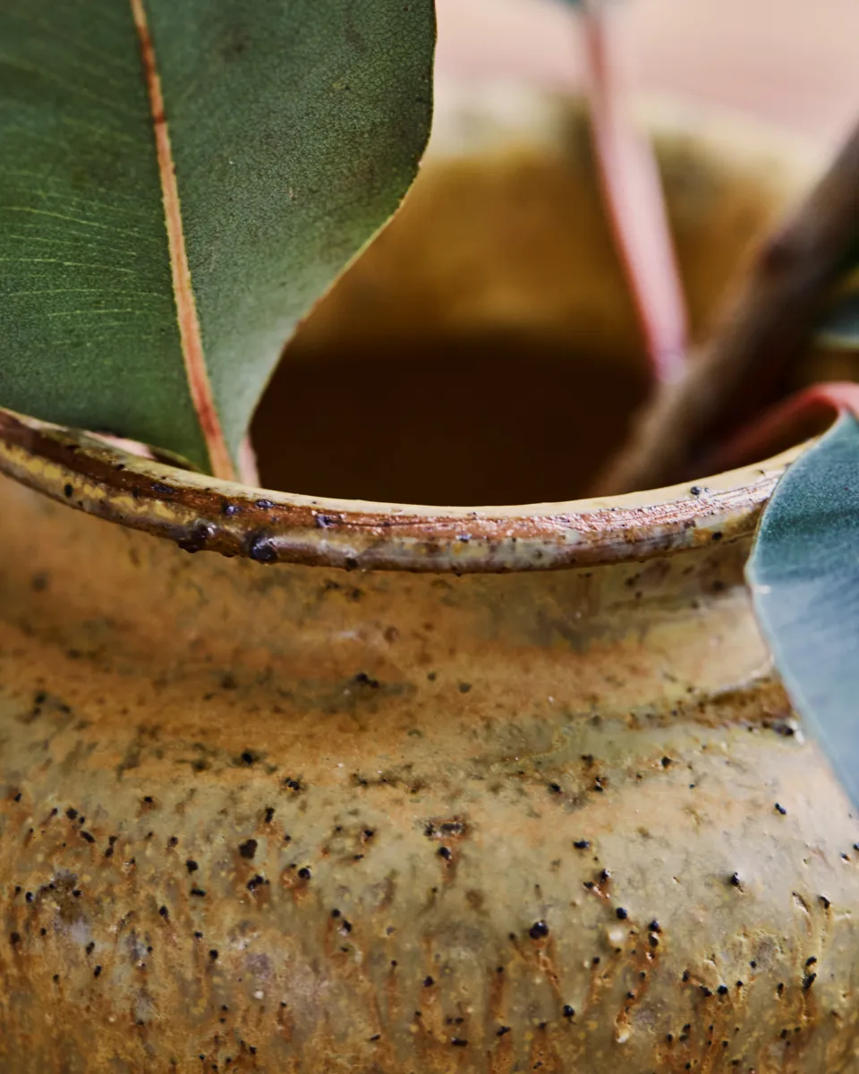 Kolo vase, Mustard yellow, 8,5 cm House Doctor