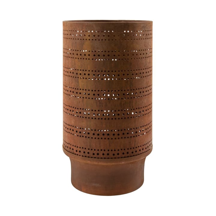 Kutu candle holder Ø15 cm - Burnt Red - House Doctor