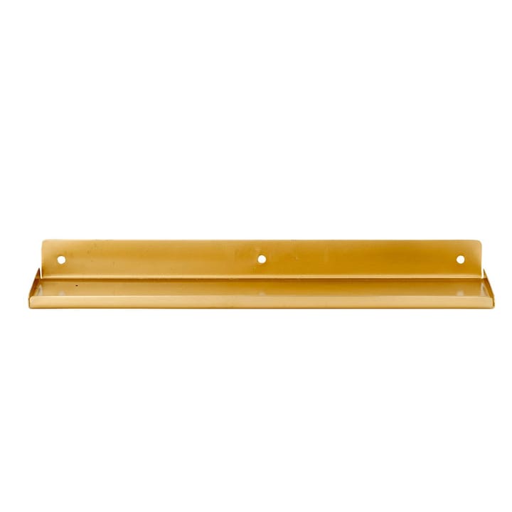 Ledge shelf 43 cm, brass House Doctor