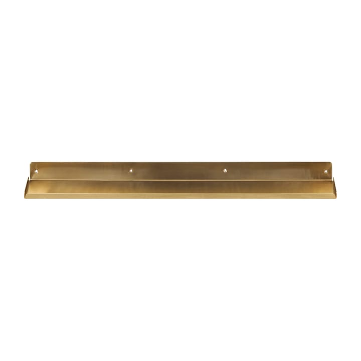 Ledge shelf 80 cm - Brass - House Doctor