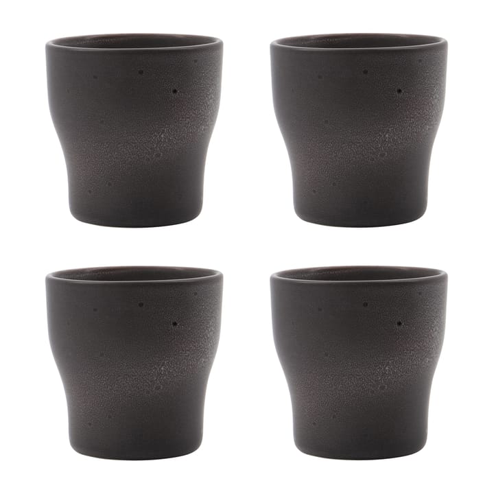 Liss thermos mug 9 cm 4-pack - Dark grey - House Doctor