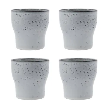 Liss thermos mug 9 cm 4-pack - Light grey - House Doctor