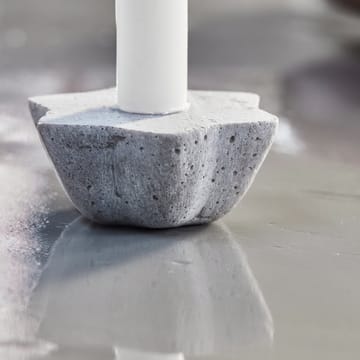 Mold Little Star candle sticks - grey - House Doctor
