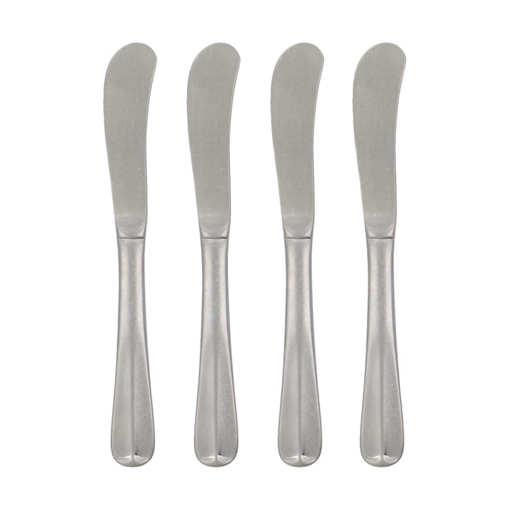 Mora butter knife 4-pack - Silver finish - House Doctor
