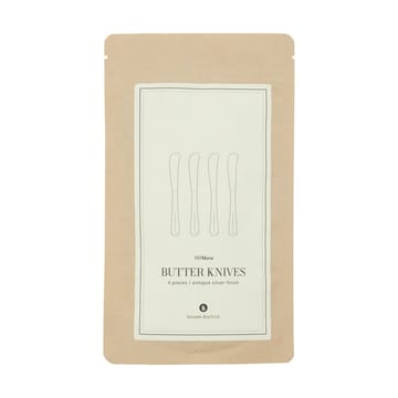 Mora butter knife 4-pack - Silver finish - House Doctor