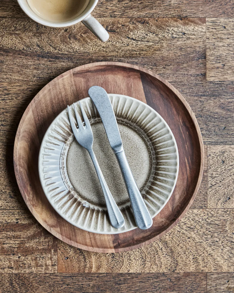 Mora cake fork 4-pack, Silver finish House Doctor