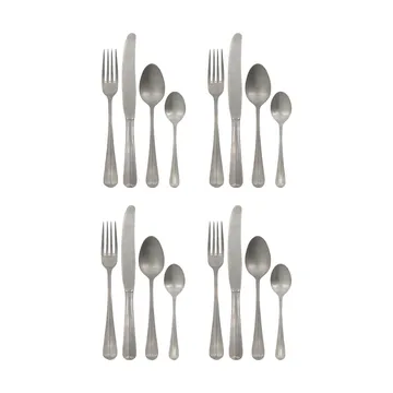 Mora cutlery set 16 pieces - Silver finish - House Doctor