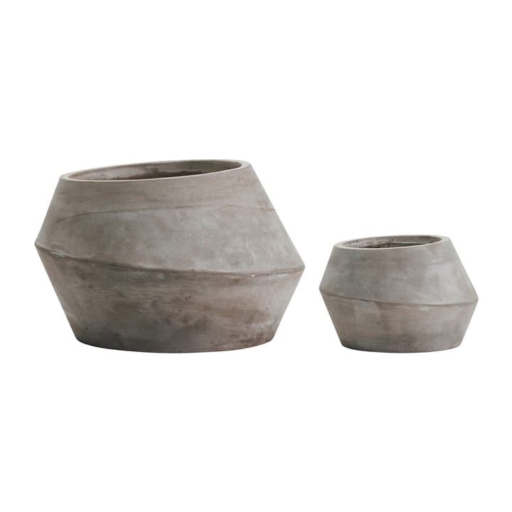 Mysa flower pot 2 pieces, Ø24 cm and Ø37 cm House Doctor