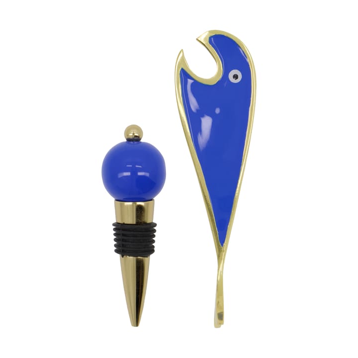 Open bar set 2 pieces - Blue - House Doctor