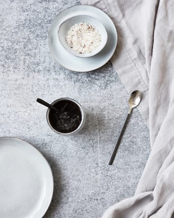 Ox long spoon 4-pack - Black-silver - House Doctor