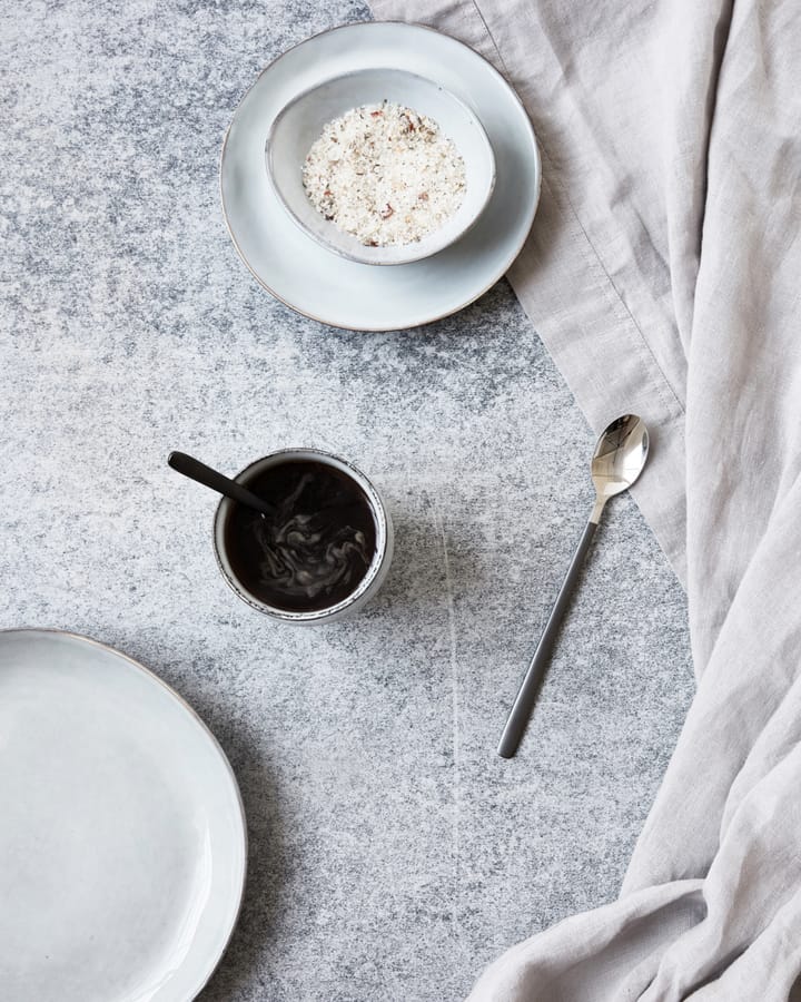 Ox long spoon 4-pack, Black-silver House Doctor