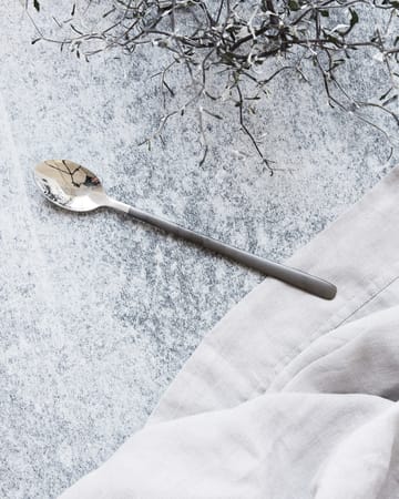 Ox long spoon 4-pack - Black-silver - House Doctor