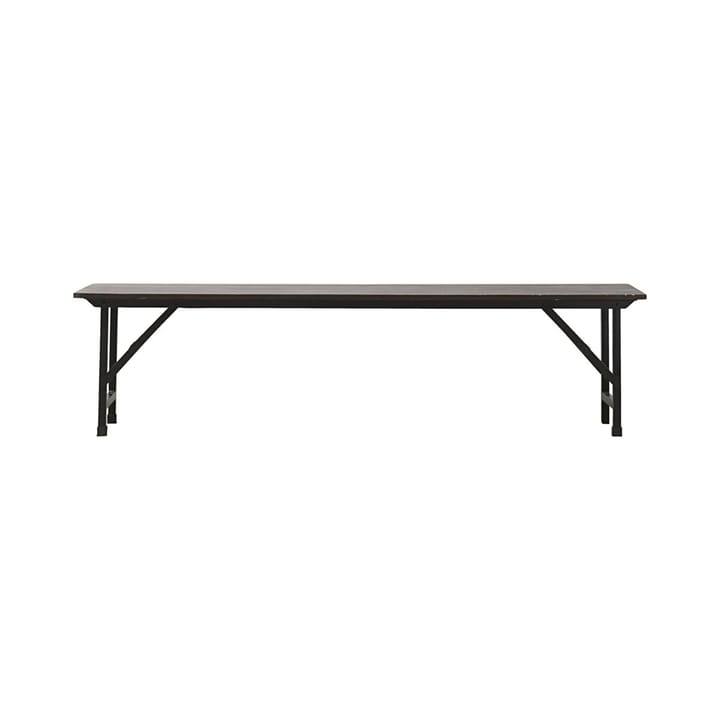 Party dining table foldable 80x180 cm - Black - House Doctor