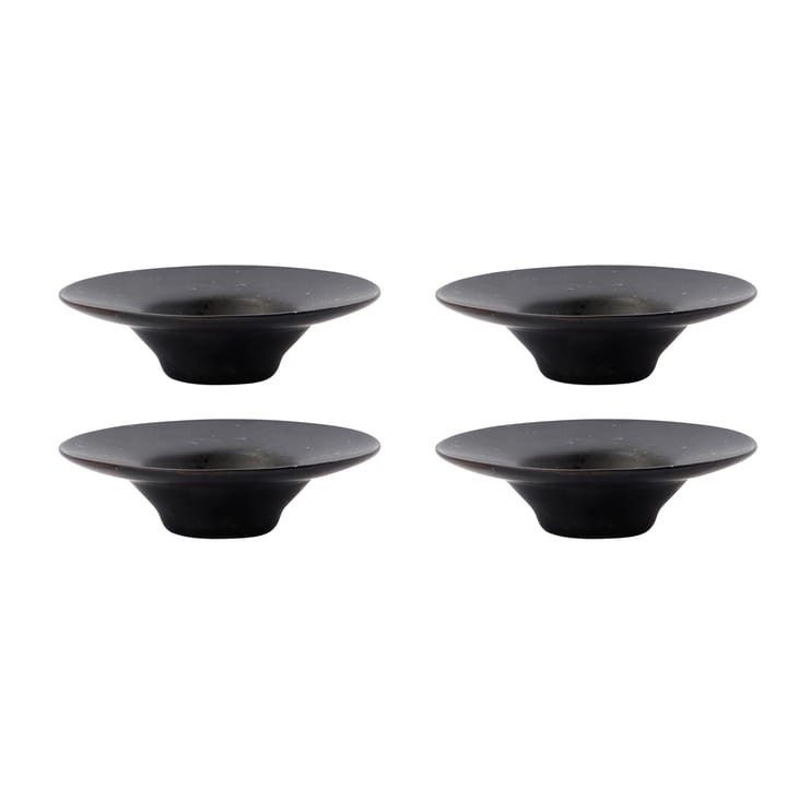 Pion egg cup 4-pack, black-brown House Doctor
