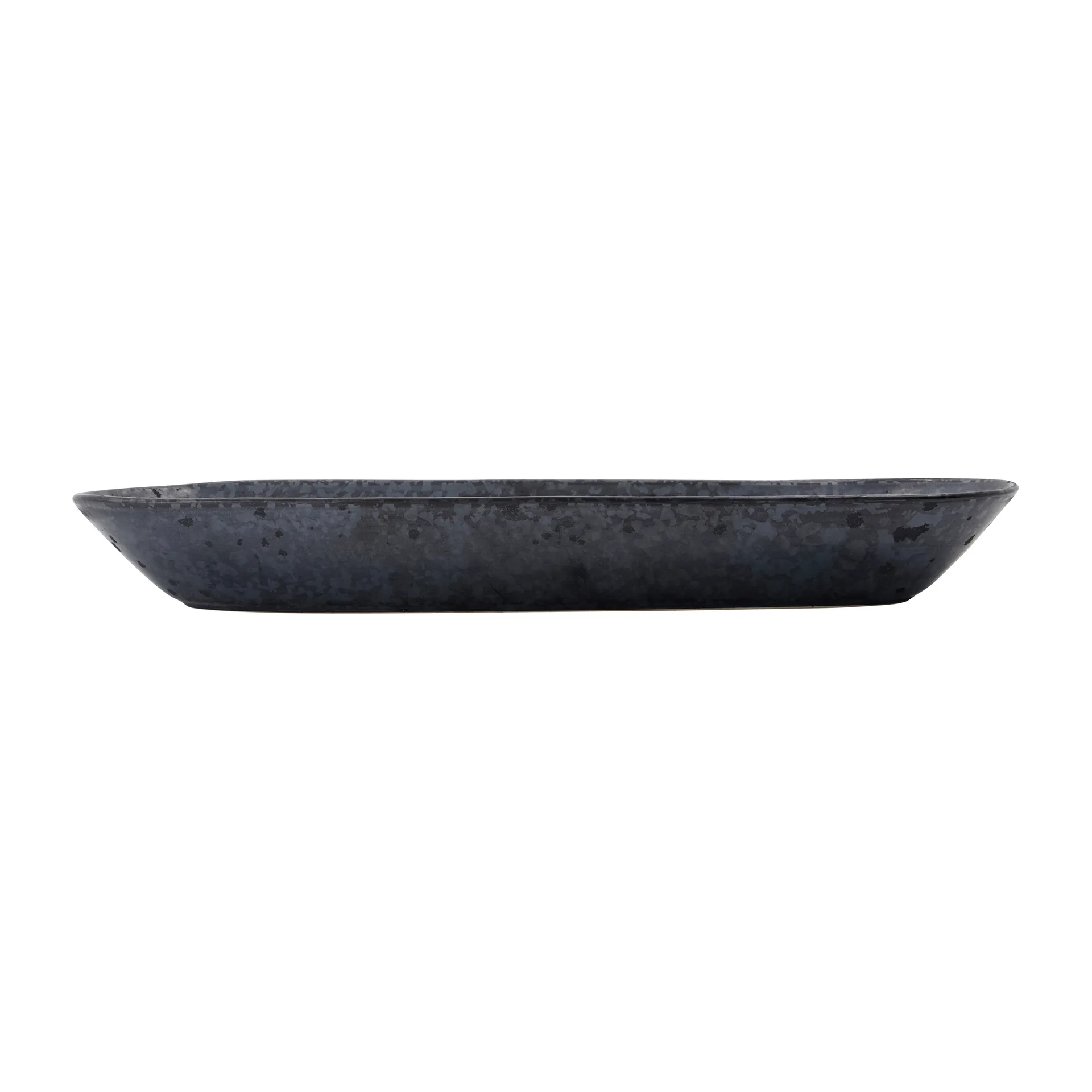 Pion serving plate 12x35 cm, Black-brown House Doctor