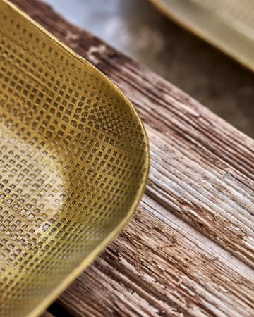 Plato decorative tray 3 pieces - Golden - House Doctor