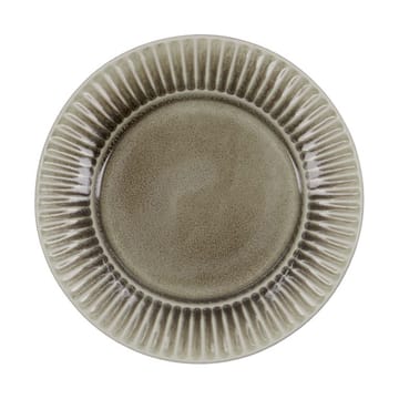 Pleat breakfast plate Ø22 cm - Grey-brown - House Doctor