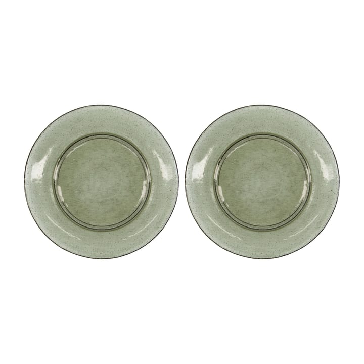 Rain plate Ø27 cm 2-pack - Green - House Doctor