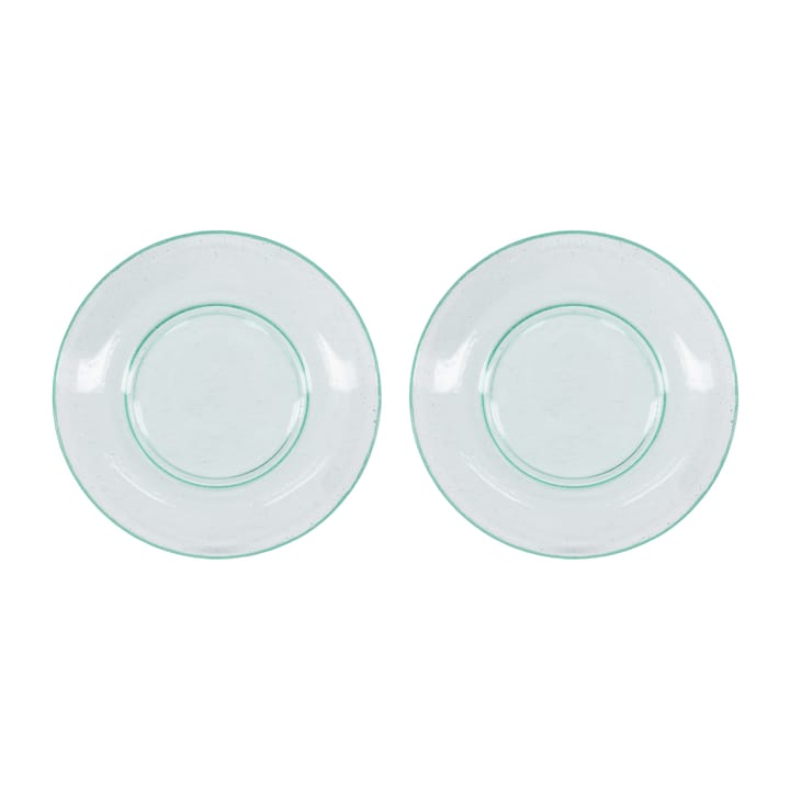 Rain small plate Ø21 cm 2-pack - Clear - House Doctor