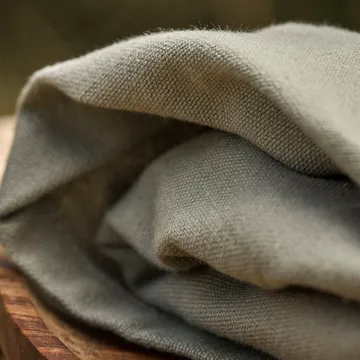 Real napkins 40x40 cm 4-pack - Olive green - House Doctor