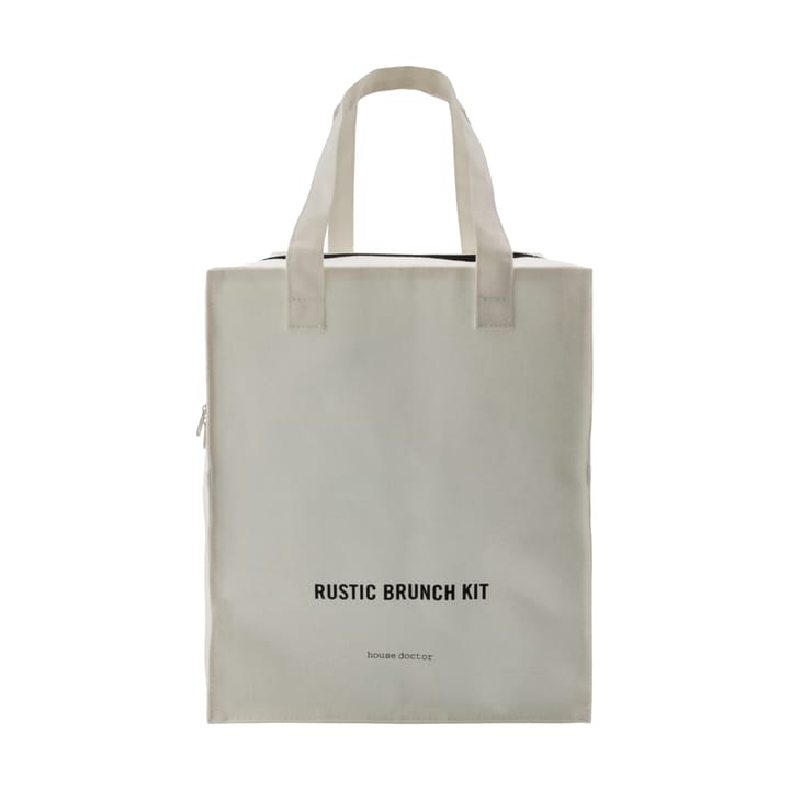 Rustic brunch set 16 pieces, Gray-blue House Doctor