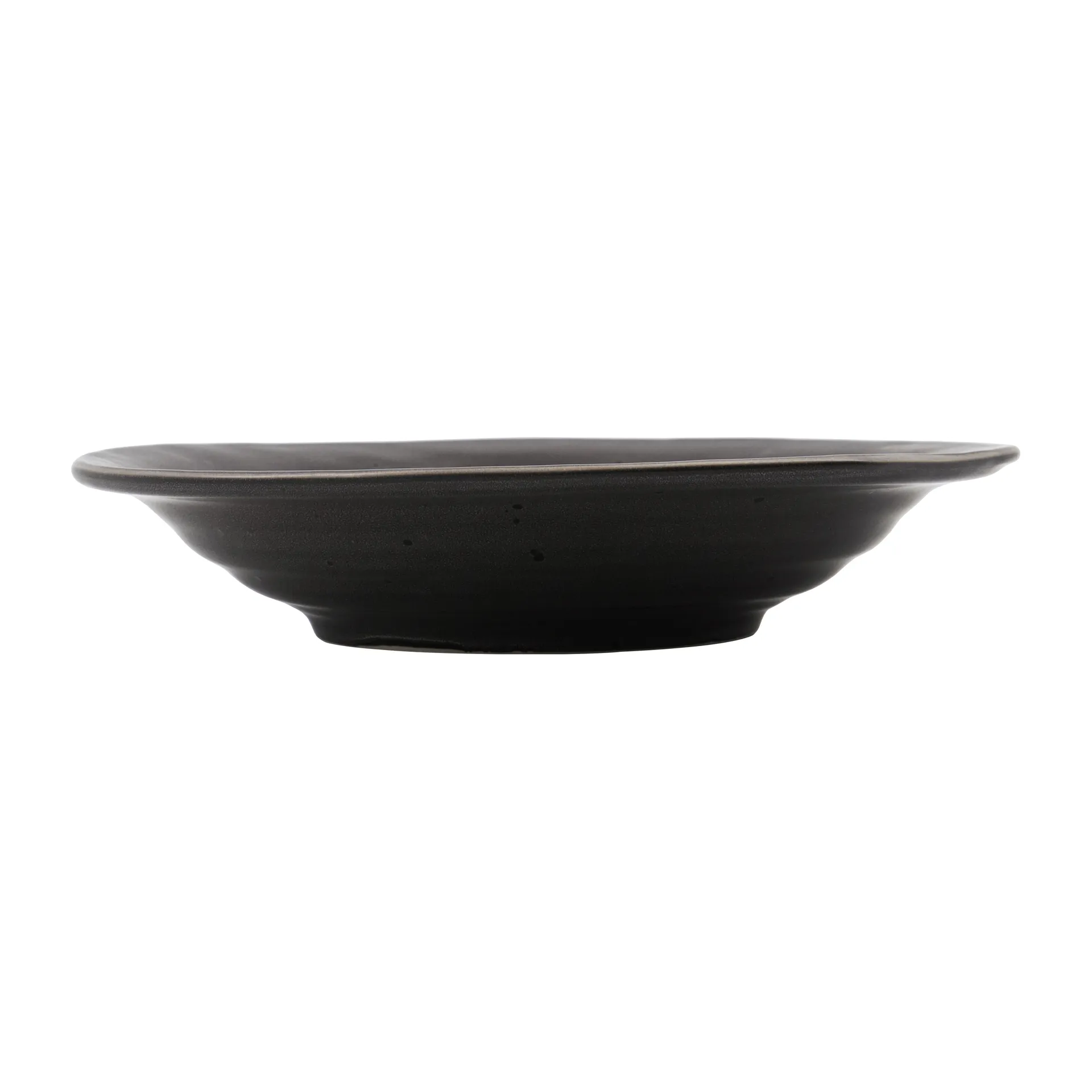Rustic soup plate Ø25 cm, Dark grey House Doctor