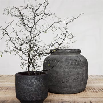 Rustik flower pot earthenware - h18 cm Ø19 cm - House Doctor