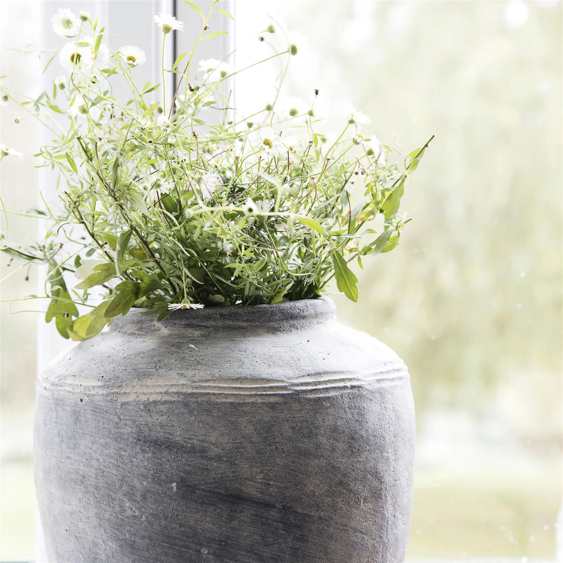 Rustik vase concrete, 27 cm House Doctor