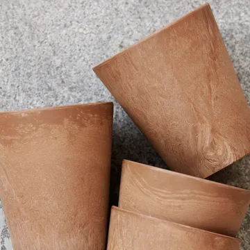 Serveur mug 4-pack - gold - House Doctor