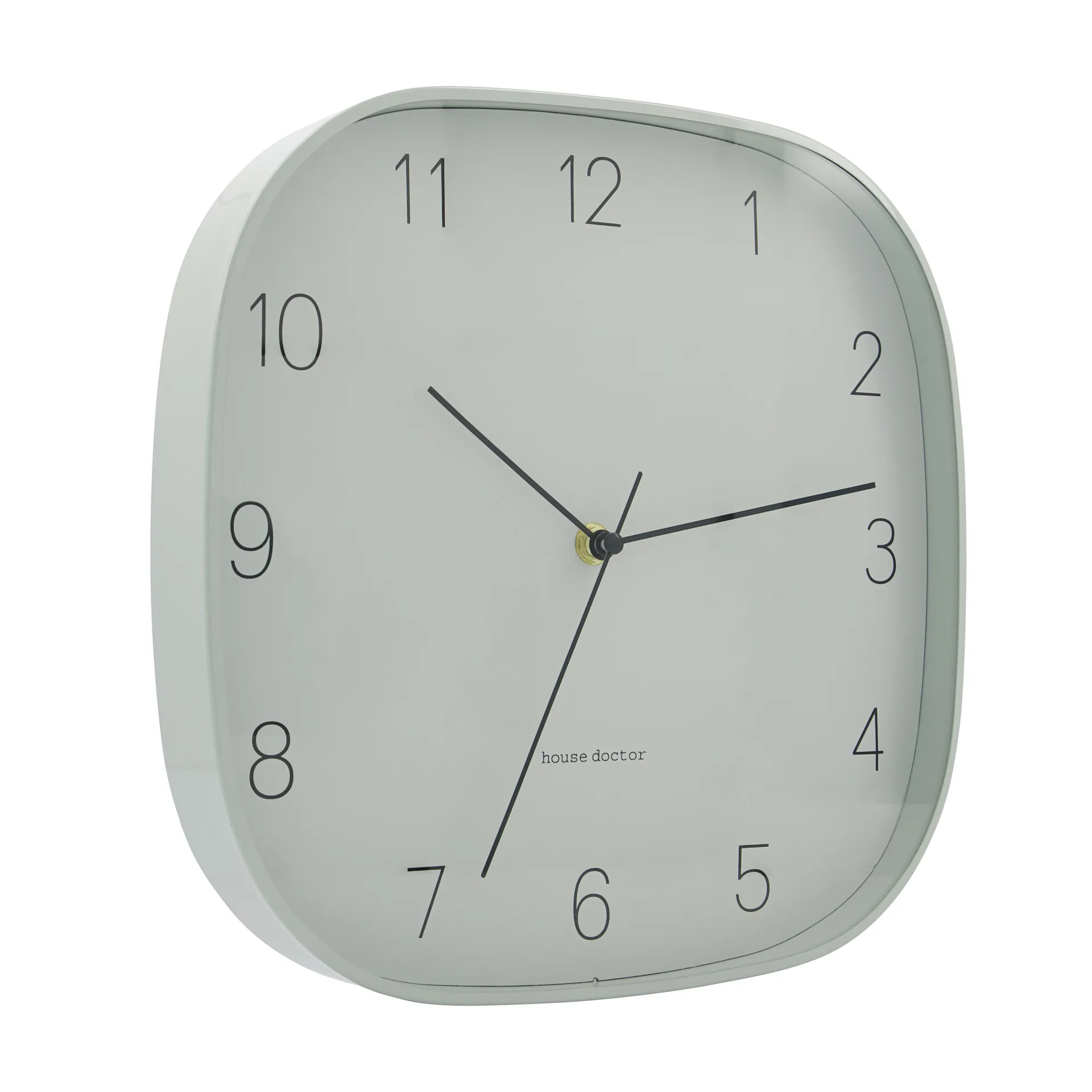 Shape wall clock, grey House Doctor