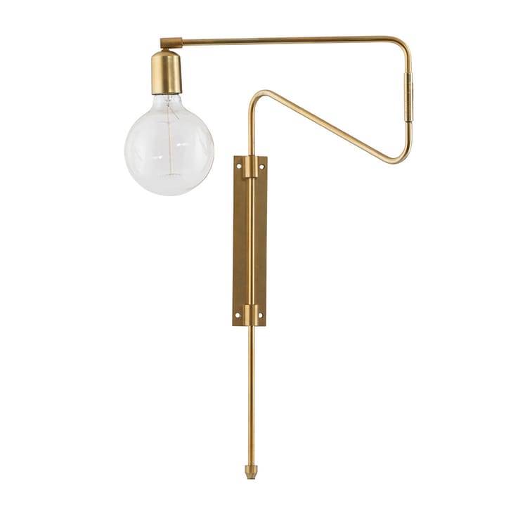 Swing wall lamp brass, small, 35 cm House Doctor