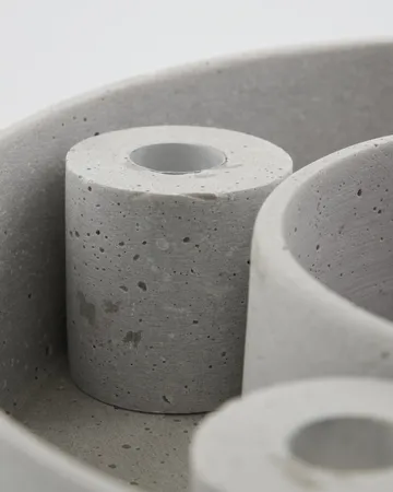 The Ring candle holder - Grey - House Doctor