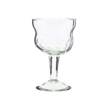 Vintage red wine glass - clear - House Doctor